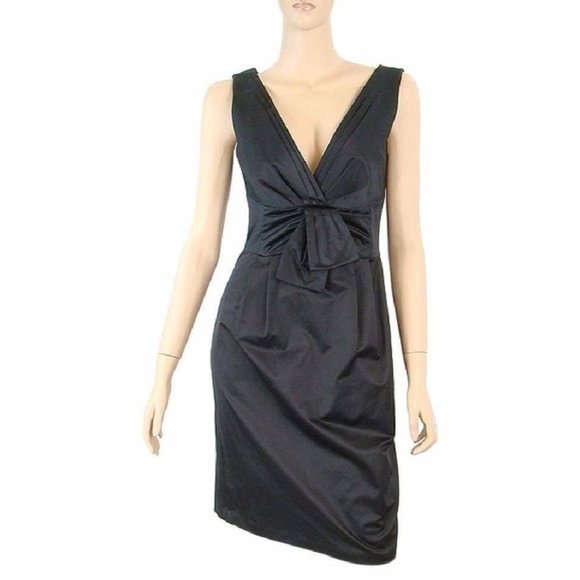 Nanette Lepore Deep V-Neck Cocktail Party Dress 10 - Picture 6 of 7